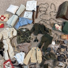 Huge Lot Of Vintage Hasbro 12in G.I. Joe, 21st Century Soldier Accessories