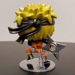 Uzumaki Naruto with Shuriken Funko Pop! Vinyl Figure CHASE Metallic w/ Protector