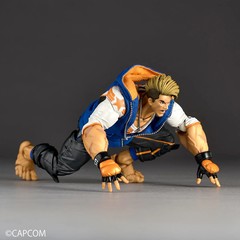 Revoltech Amazing Yamaguchi Street Fighter Luke Action Figure