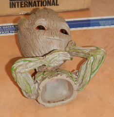 SAN DIEGO COMIC CON MARVEL GUARDIANS OF THE GALAXY BABY GROOT PLANTER, NOS