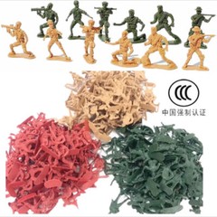 Nostalgic Plastic Soldier Model Toys Military Sandbox Set Model Boy Puzzle Toys