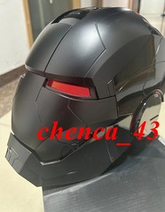 US Now!!! Black Iron Man MK5 Helmet Deformable Voice Control Wearable Mask Boxed