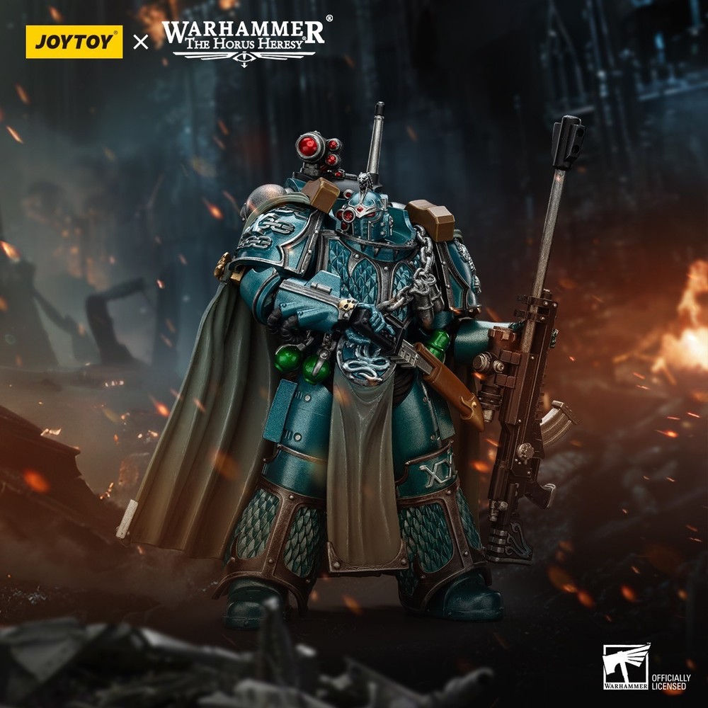 JOYTOY Warhammer 40K Alpha Legion Exodus ‘The One who is Many’ & Headhunter 1/18