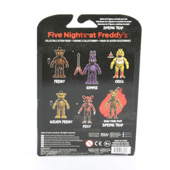 Spring Trap Five Nights At Freddy Bonnie Chica Golden Foxy 5″Action Figure