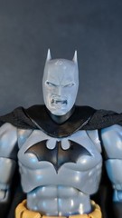 ( CT Toys Ver )Custom 3D-printed Mafex DAN MORA Styled Batman Head Full Set