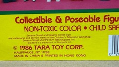 Vtg Original 1986 Tara Toy Corp SESAME STREET BIG BIRD Figure No 7100 Sealed MOC