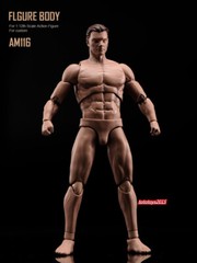 ANT 1:12 Muscular Strong Figure Flexible Body Head Hand Shape Shoes Male Doll