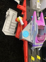 Paw Patrol Mighty Movie Aircraft Carrier 2 Vehicles 3 Characters
