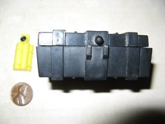 1964 GI Joe Vintage Hasbro 12” AT Dangerous Removal Yellow Bomb & Black Crate