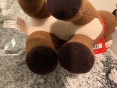 9 1/2″ 50 Years Rudolph The Red Nosed Reindeer Scarf Logo Soft Plush Dandee NWT