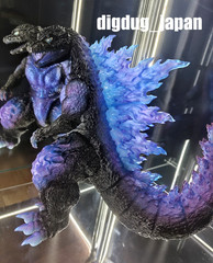 Frog Tree Burning Millennium Godzilla -10000℃ Flames Figure GVA BANDAI WF2026S