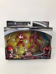 Saban’s Power Rangers Movie Then and Now Red Ranger Action Figure Set 5 Inches