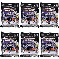 TeenyMates NHL Lockers 2025 Mini Figures : Lot of 6 New Sealed Blind Bags