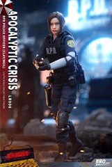 1/12 Brotoys LR006 Doomsday Crisis RPD Police Officer Suit Clay Neil Figure