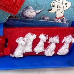 Disney 101 Dalmatians Once Upon a Time Locket Necklace Polly Pocket COMPACT ONLY