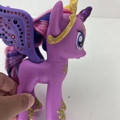 My Little Pony Princess Twilight Sparkle Rhinestone Wings Crown Figure MLP SDCC
