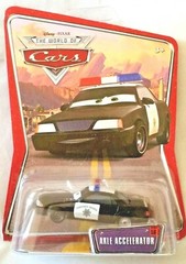 Disney Cars Movie AXLE ACCELERATOR #58 Highway Patrol 1:55 Scale Car