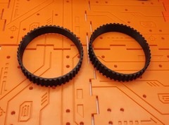 Custom Micronauts Biotron Phobos Tread Set FDM Black Repro Microman Cosmobot New