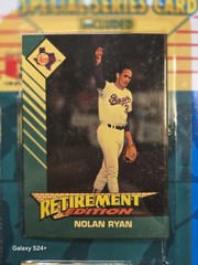Vtg 1993 Kenner Starting Lineup Nolan Ryan Texas Rangers Retirement Extended