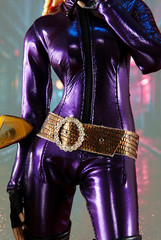 IRIS 1/6 Gunmetal Purple Catsuit Set for TBL/Phicen S07C/S10/S18/S22/S23