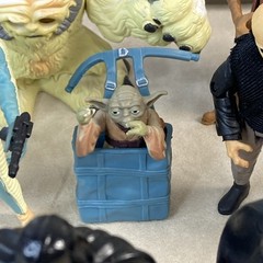 1990’s Star Wars Toy Lot of 18 Figures and Micro Machine Set. Clean. Smoke free.