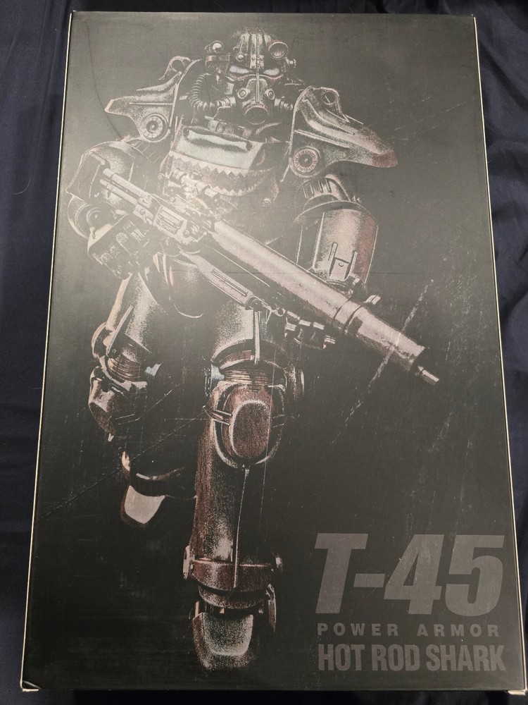 Threezero Fallout Power Armor T-45 Hot Rod Shark Power Armor
