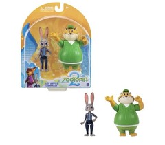 Zootopia 2 Judy Hopps & Clawhauser Figurine Set