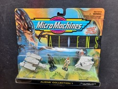 Micro Machines Aliens Collection 1 Set 1996 New Sealed Galoob Vintage