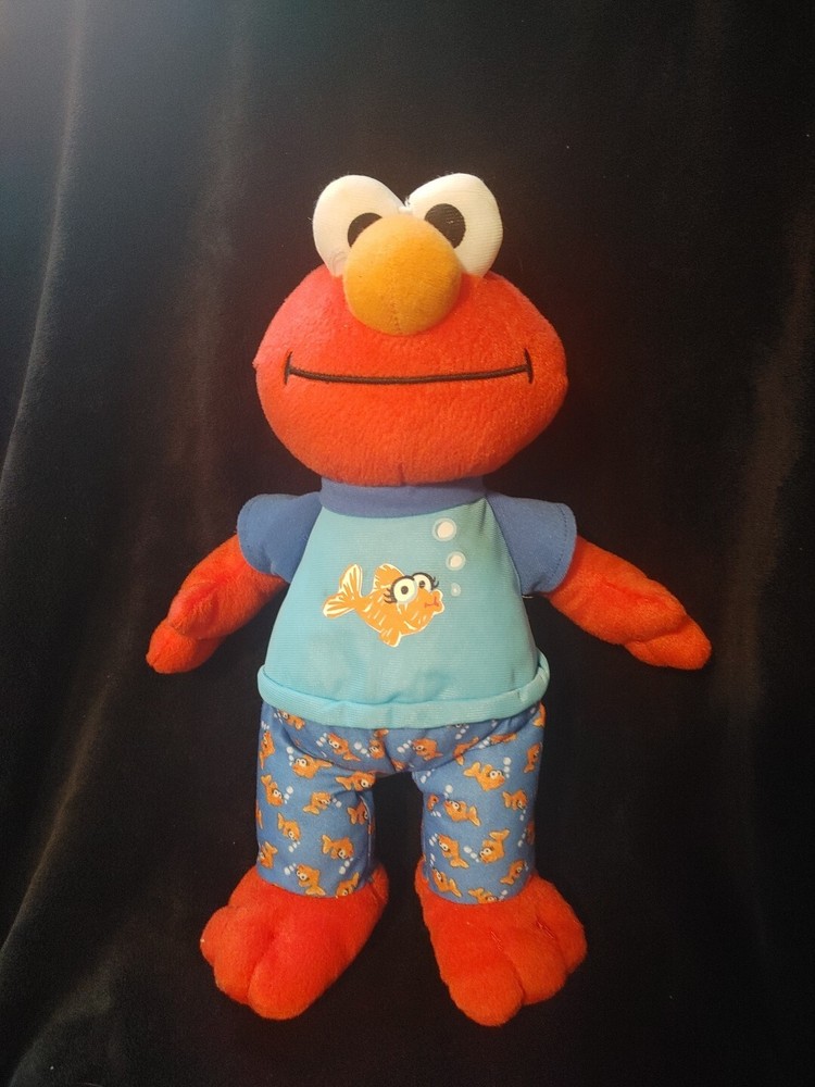 Sesame Street Plush Sleepy Time Elmo So Sleepy Lullaby & Goodnight 2010 Hasbro