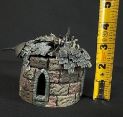 Todd McFarlane Production Toys Ruined Stone Hut Tabletop Fantasy Terrain 2005