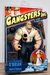 Mezco Gangsters Inc. Patrick Iron O’Brian Action Figure MOC Sealed Rare 2003
