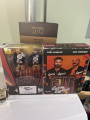 AEW Jazwares Vault FTR Ring of Honor Figure 2 Pack Cash Wheeler Dax Harwood 3000