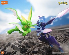 BLOKEES POKEMON CLASSIC VERSION-L NO. 0123 SCYTHER MODEL KIT ENGLISH PACK