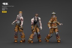 JOYTOY 1:25 action figures Dark Source Zombie Figure Firefighters
