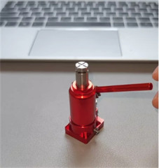 New 1/10 Scale Mini Metal Hydraulic Jack Model Can Be Used /Lift 30kg In stock