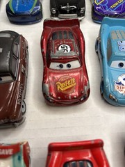 Disney Pixar Cars Huge Lot Of 33 Die-Cast Metal Plastic 1:43 1:55 Scale *Read*