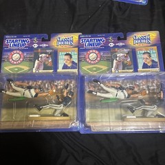 ⚾ Lot of (6)1998-1999 Kenner Starting Lineup Classic Doubles MLB Stars