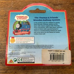 2001 Learning Curve Wooden Thomas Train Henry’s Forest Log Car! New!