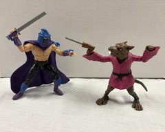 Playmates Teenage Mutant Ninja Turtles Remastered TMNT 1988 Splinter & Shredder