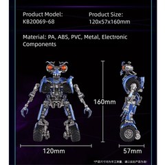 HIPLAY Killerbody TRANSFORMERS Wheelie MRP Collectible KB20069-68 Action Figure