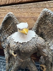 Mezco Freedom the American Eagle Loose Figure Incomplete No Accessories 2001