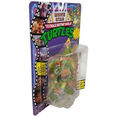 Teenage Mutant Ninja Turtles Movie Star Mikey Figure Retro Reissue 2023 Sealed