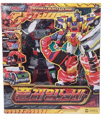 Metal Cardbot S Season2 FLAMENOVA Transformer Robot Fire Car 2025 + Tracking
