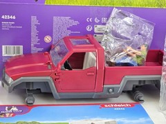 2 Lot Of Horse Club Trailer & Truck Playset with Horse & Rider Figurines + Extra