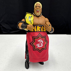 Mattel WWE Elite From The Vault Rikishi w/ IC Title, ring skirt, alternate hands