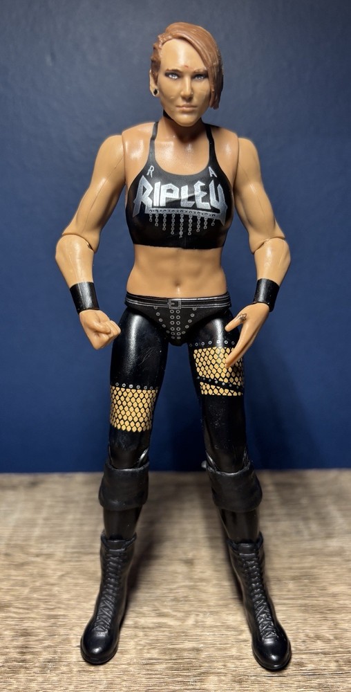 WWE Mattel Rhea Ripley Series 114 First Time In Line Wrestling Figure