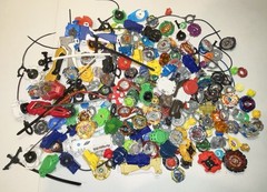 Huge Beyblade Lot 9.5 Lbs Of Various Parts Everything Pictured is Included