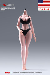 YM501 1/6 Female Sexy Plump Large Bust Flexible Details Body 12″Figure Doll