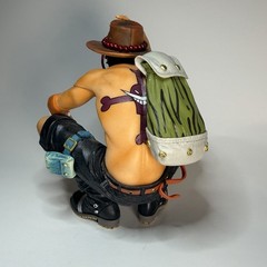BANPRESTO One Piece Portgas D Ace Figure, King of Artists Series Special Ver.