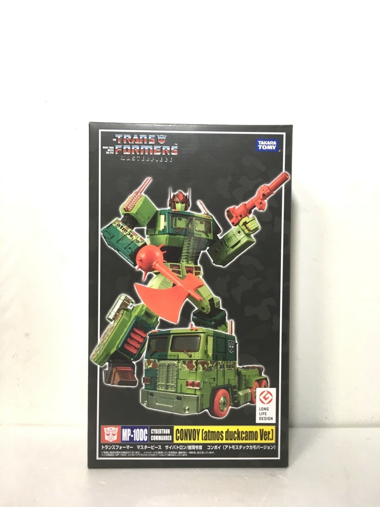 TRANSFORMERS x atmos MP-10DC CONVOY DUCKCAMO ver. Takara Tomy NIB